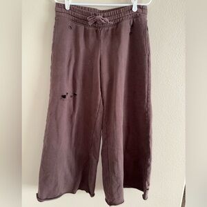 Aerie Brown Wide Leg Pants